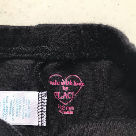 5/$25 CHILDREN’S PLACE Black Leggings Cotton - Picture 2 of 3